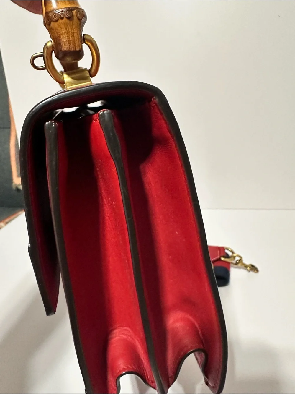 Gucci ❤️🌟 Dionysus Bamboo Top Handle with Long Strap ⭐️